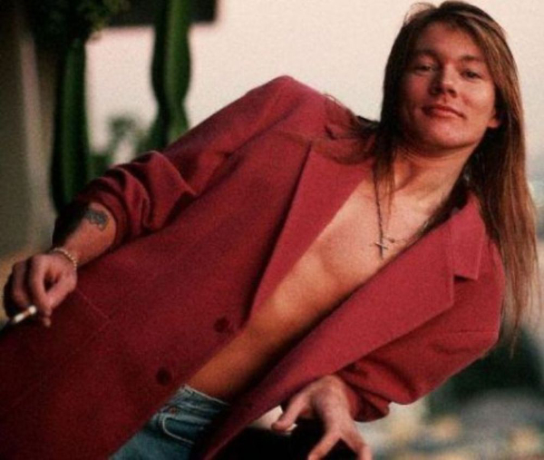 Axl Rose foi eleito consecutivas vezes o homem mais bonito do mundo.