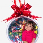 Menina em fotomontagem