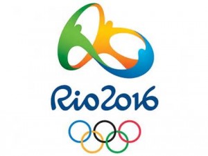 Logo oficial das Olimpíadas 2016.