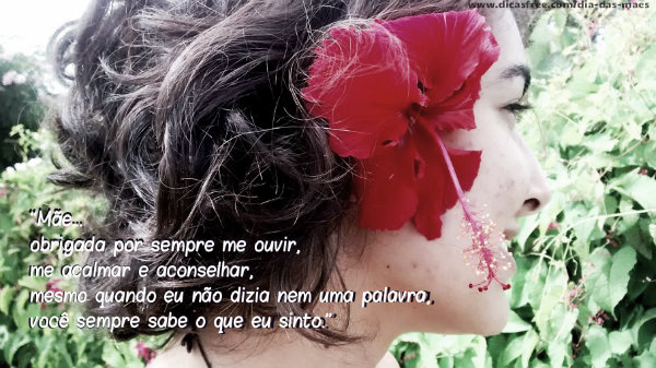 Mãe é um ser único.
