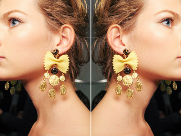 Brincos grandes (Foto: Reprodução) FONTE: http://stylistmineira.blogspot.com.br/2012/04/e-moda-brincos-grandes.html