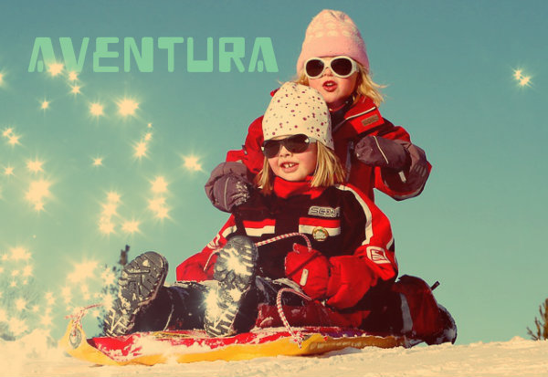 Toda criança é uma aventureira.