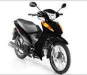 Honda Biz 100 preta