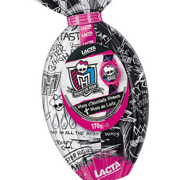 Ovo Monster High com uma skullette
