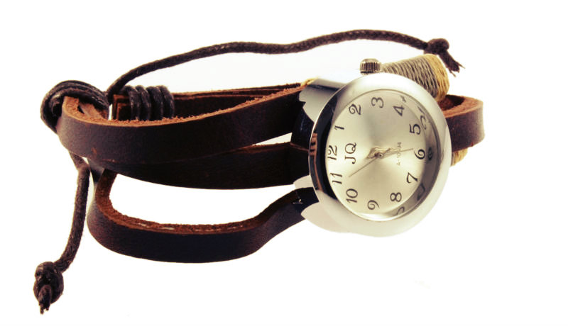 pulseira de couro
