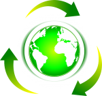 Reciclar é salvar o meio ambiente.