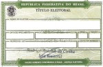 O título é a forma mais rápida de exercer a cidadania.