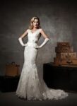 vestido rendado