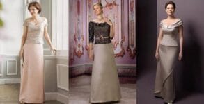 Modelos de vestidos para a mãe da noiva.